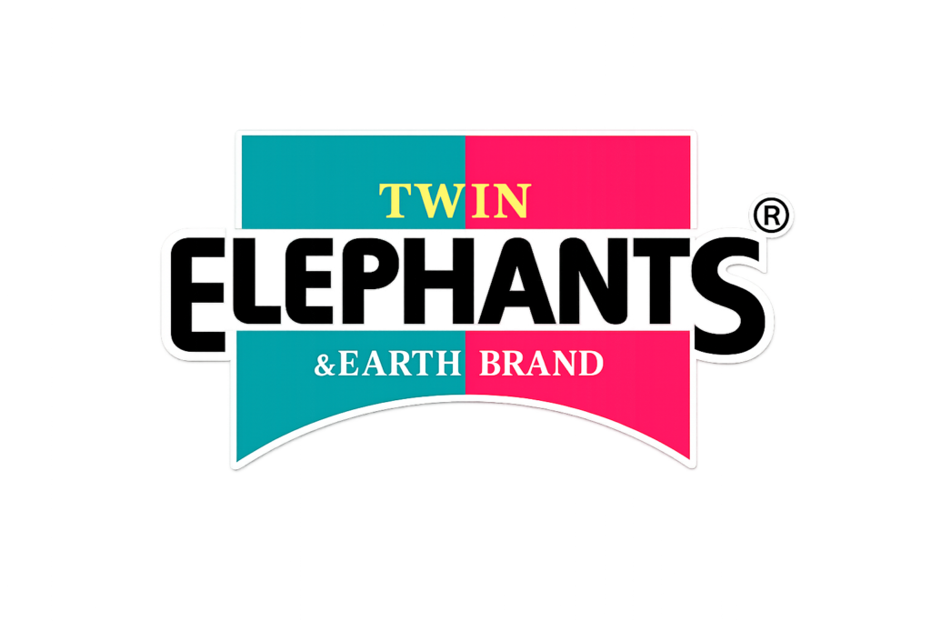 twin elephants and earth brand trns logo